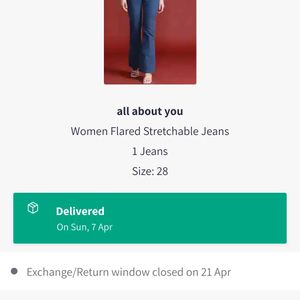 58rs off on 🚚 Flared jeans for women