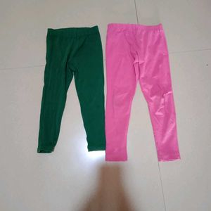 Girls Churidar Leggings Combo