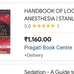 Handbook Of Local Anesthesia