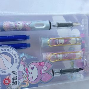 Kuromi Erasable Ink Pen Set 200/- Ech