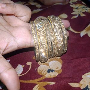 Metal Bangles- Combo Of 1 Pair And 2 Pairs