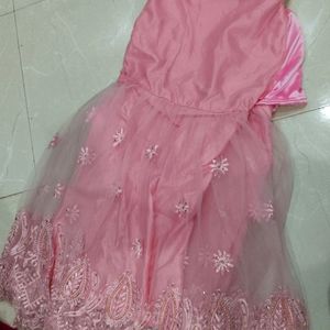 Beautiful Baby Pink Sharara Suit