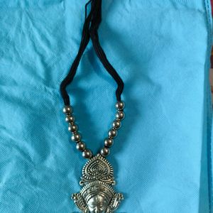 Maa Durga oxidised Neckpiece