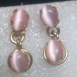 Beautiful Pink Drop Earings