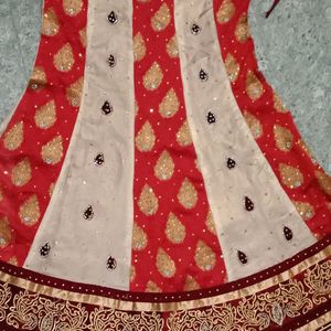 Bridal Lehenga Maroon And Silver Colour