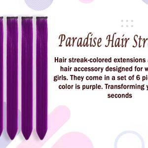 Paradise® Hair Streak Colored Extension