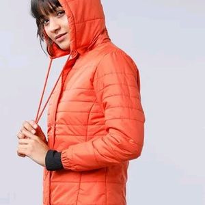 Women Puffer Jacket With Insert Pockets