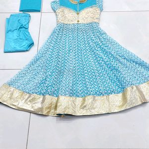 Anarkali Dress Only Cash