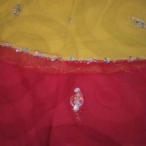 Unstitch Lahenga Choli And Dupatta Fabric