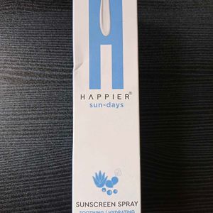 Happier Sunscreen Spray.