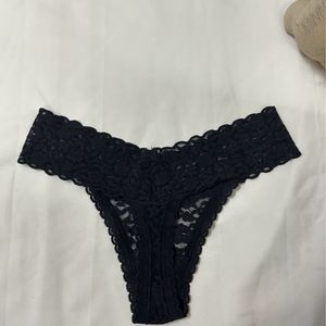 Black Lace Thong / Underwear/ Panty