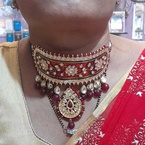 Red Kundan Kanthi