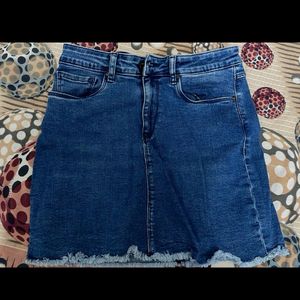 Denim Skirt - Short