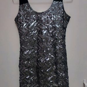 Sequin Dress Black