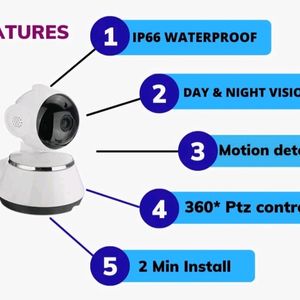 Wife Smart Camera Revolving 360 Degree (New)