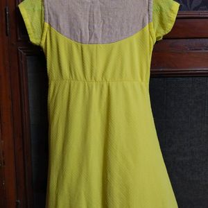 Yellow Shift Dress