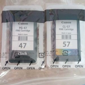 BUY EMPTY/ NEW PG47 AND CL57 CARTRIDGE