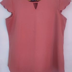 Faballey Peachy Pink Top