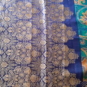 Silk Meenakari Border