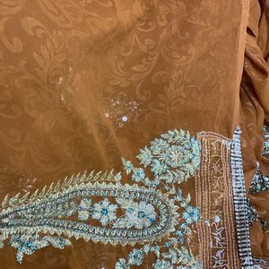 Very Heavy Handwork Saree