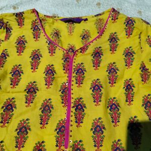 Yellow Kurti