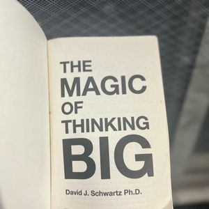 The Magic Of Thinking Big By David Schwartz✨