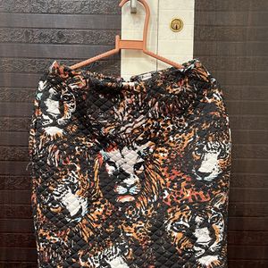 Animal Print Pencil Skirt For Party Wear