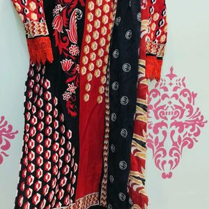 Kurta Set With Pant And Dupatta