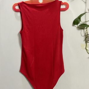 Red Bodysuit