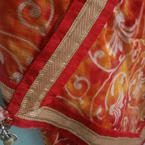 Beautiful Orange Dupatta