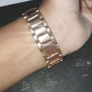 Rose Gold Analog Watch