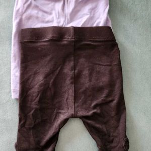 Pants/Leggings/Trousers- Pajamas Set Of 2