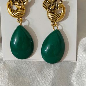 Peacock Earrings