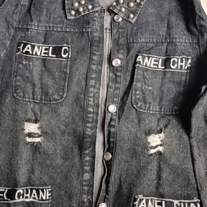 Party Wear Denim Jacket