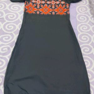 Elegant Black Kurta