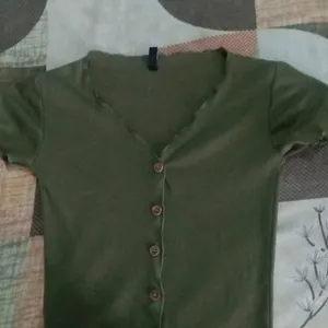 Olive Colour T Shirt