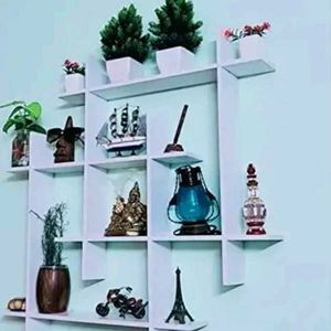 Wooden Home Decor Rack