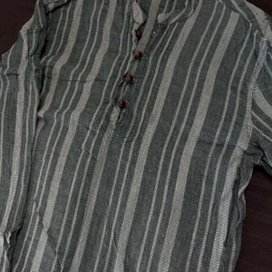 mens short kurta