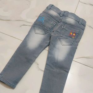 Kids Denim Grey Jeans (18-24 Months)