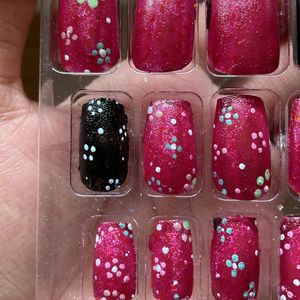 Press On Nails (Floral Design)