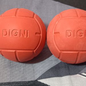 DIGNI RUBBER BALLS PACK OF 2