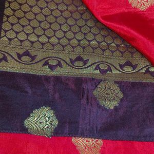 Silk Kathpadar Saree