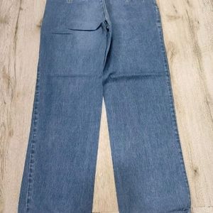 CS1690 Color Line Baggy Jeans Size 34