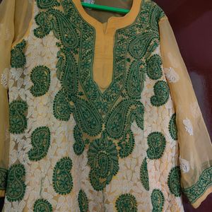 Chilankaari Kurti With Lining