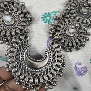 Afghani oxidised Metal Necklace