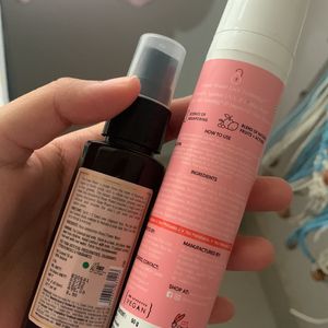 Kama Ayurveda Toner & Aqualogica Sunscreen