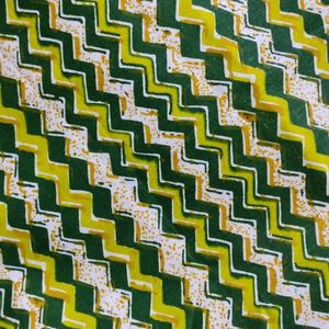 Pure Cotton Fabric Chevron Pattern