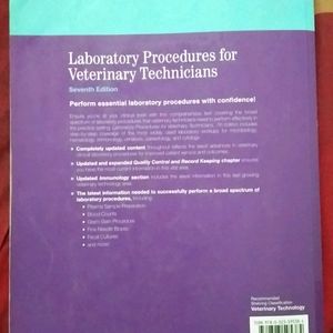 Lab. Procedures for Veterinary Technician