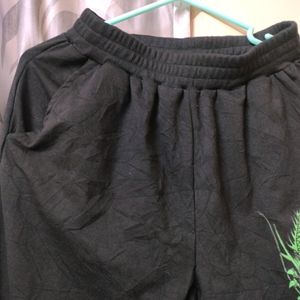 Jet black Jogger pant