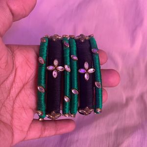 2pairs (6 Bangles ) NEW WITH TAG